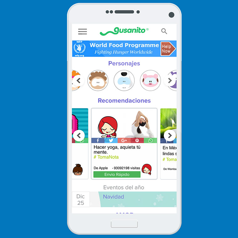 Gusanito – Greeting Card Platform Redesign