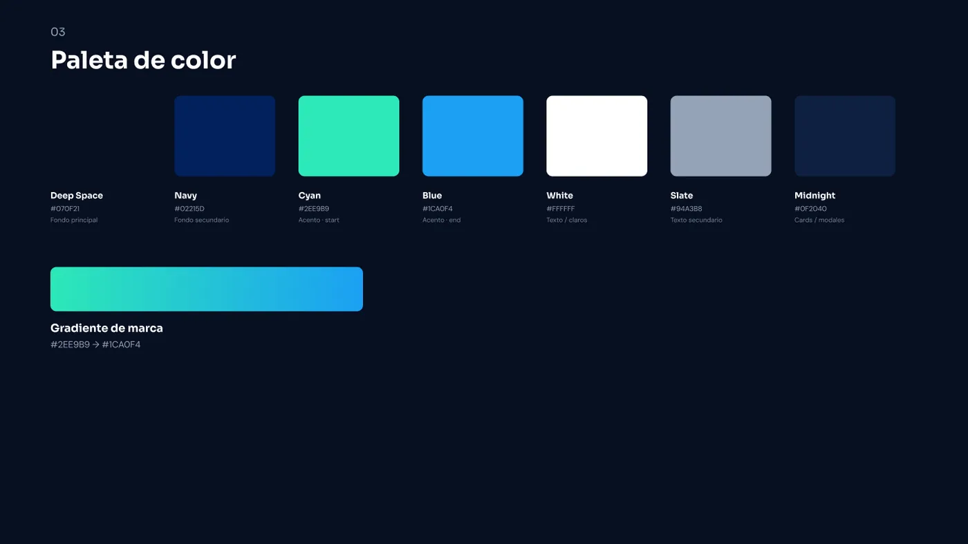 VonoaWeb — Brand Kit v1.0 — 03 · Palette