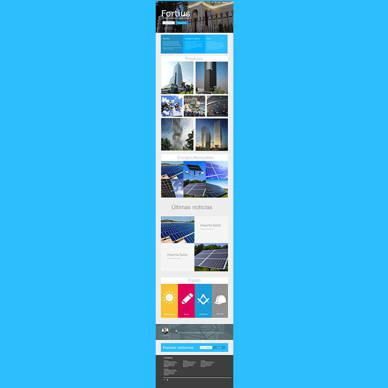 Fortius – Corporate Website & Brand Presence