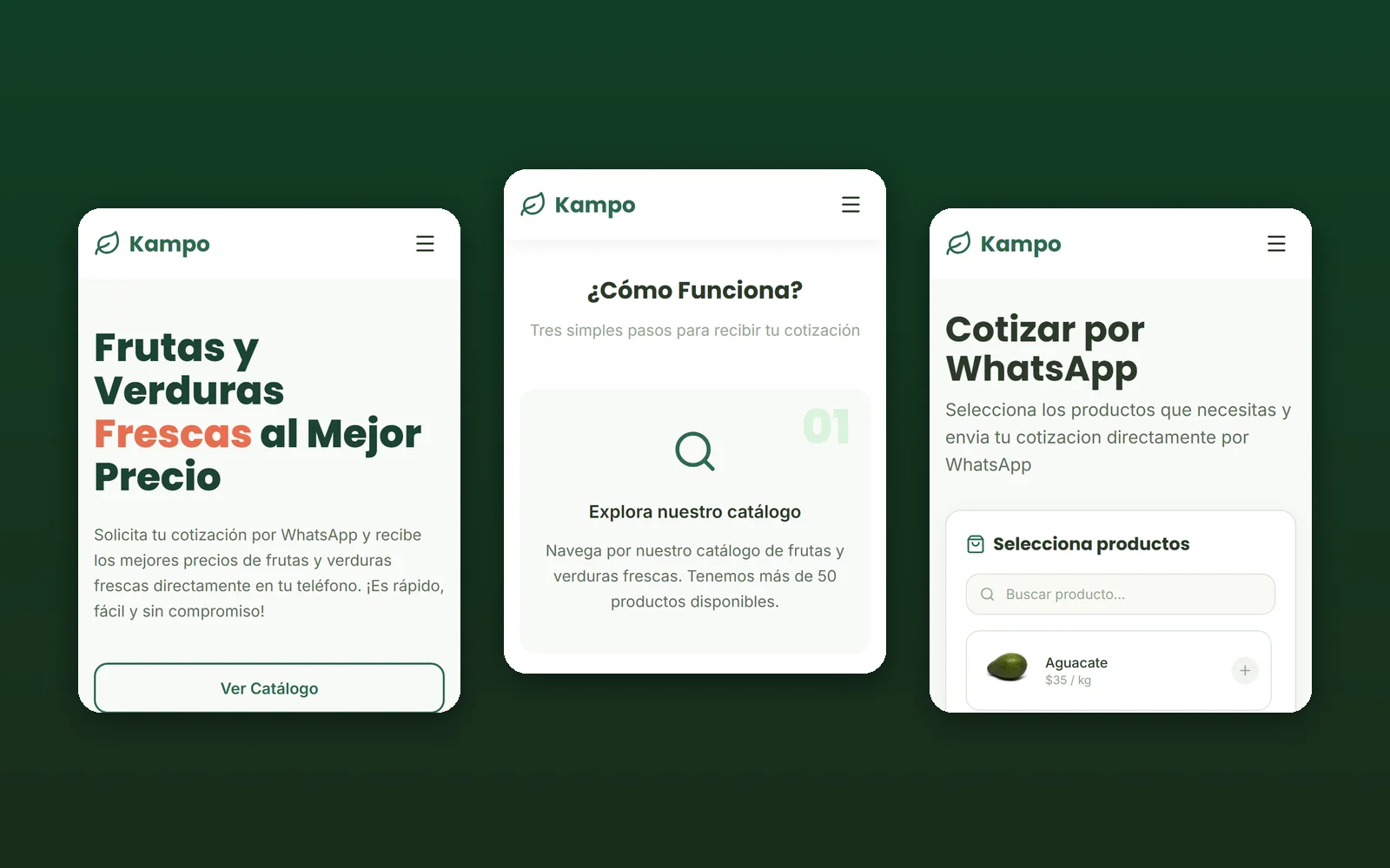 Kampo – WhatsApp-Native Ordering & Payments