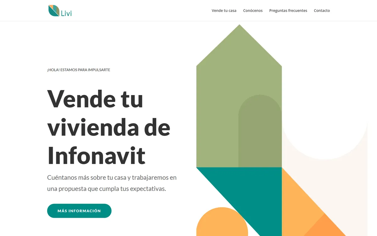 Livi México website
