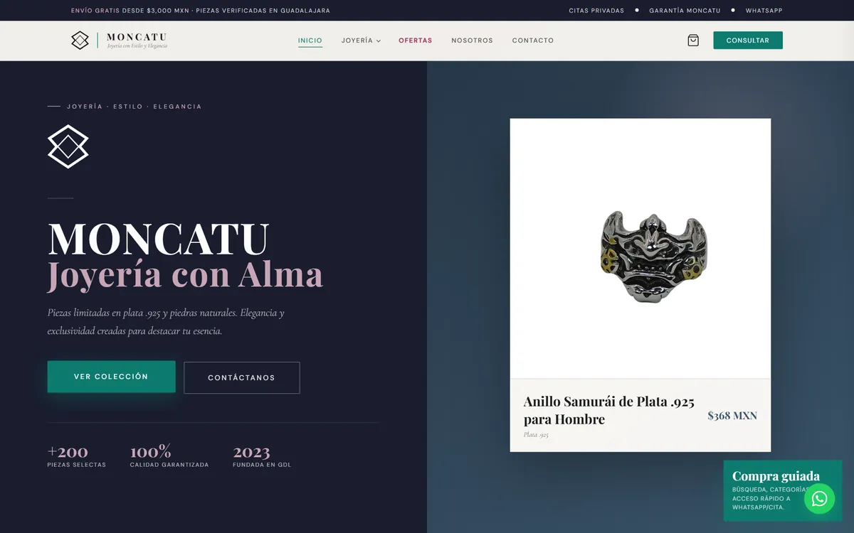 Moncatu website